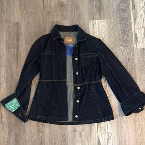 Weekday Dark Denim Jean Jacket